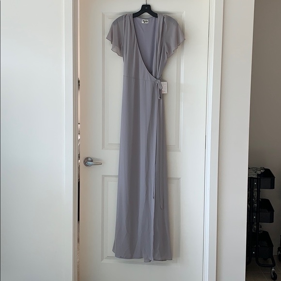 Show Me Your MuMu Dresses & Skirts - Dove Grey Bridesmaid / formal dress